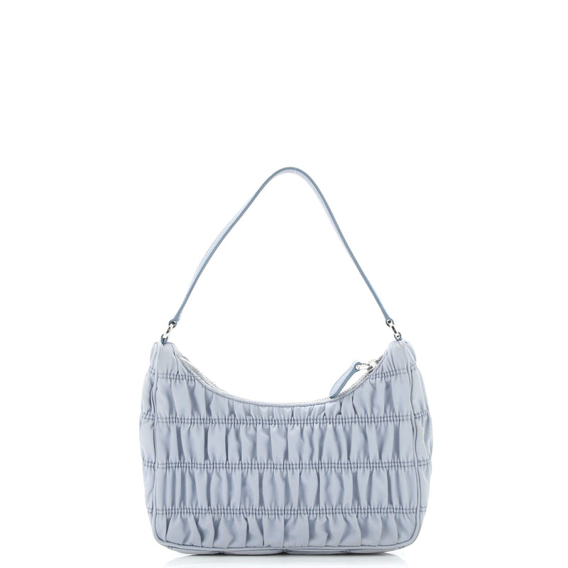 Hobo Tessuto Gaufre With Saffiano Mini