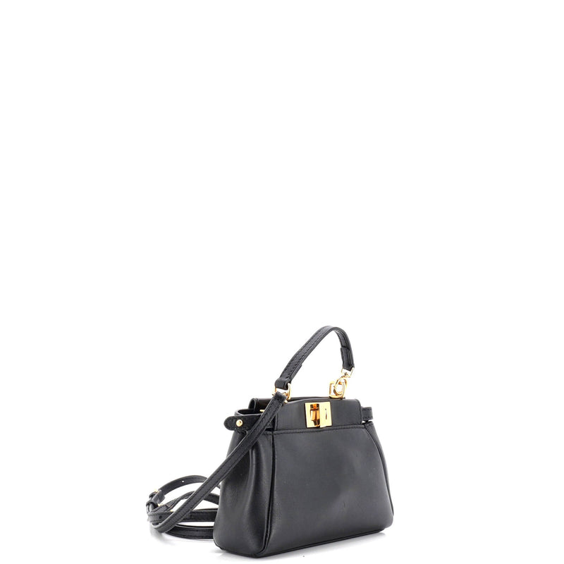 Peekaboo Bag Leather Micro
