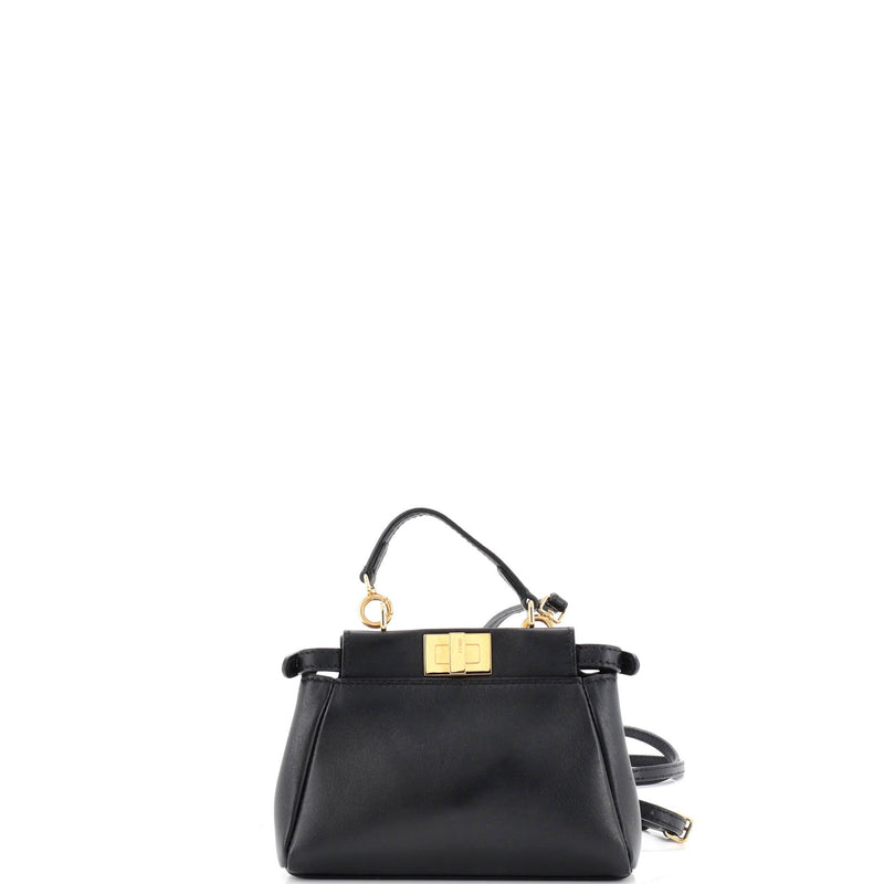 Peekaboo Bag Leather Micro