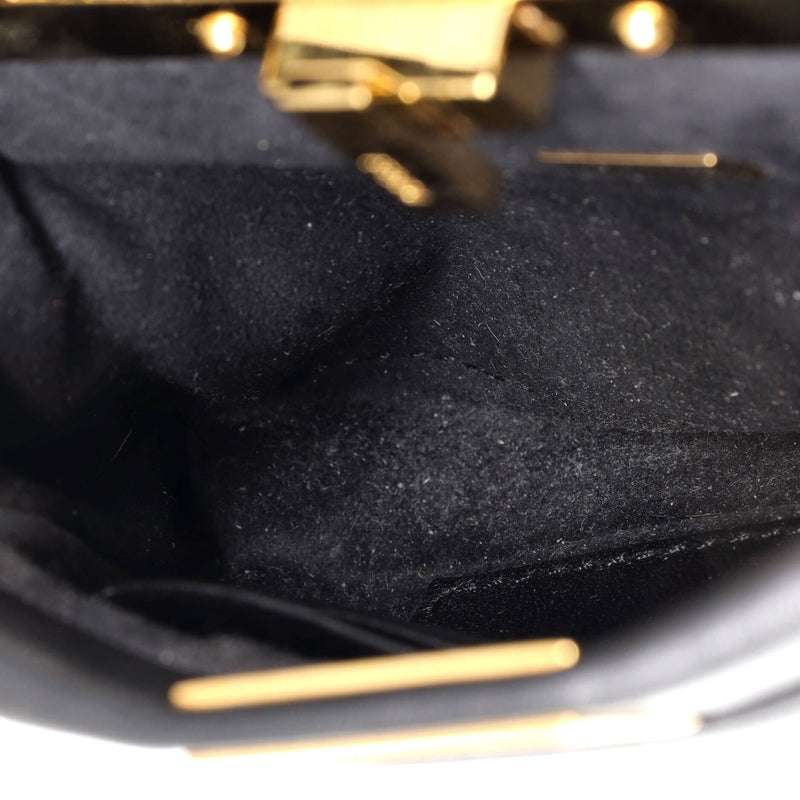 Peekaboo Bag Leather Micro
