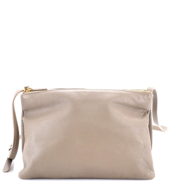 Trio Crossbody Bag Leather Large