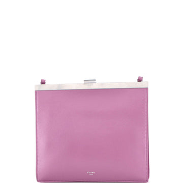 Clasp Crossbody Bag Leather Mini