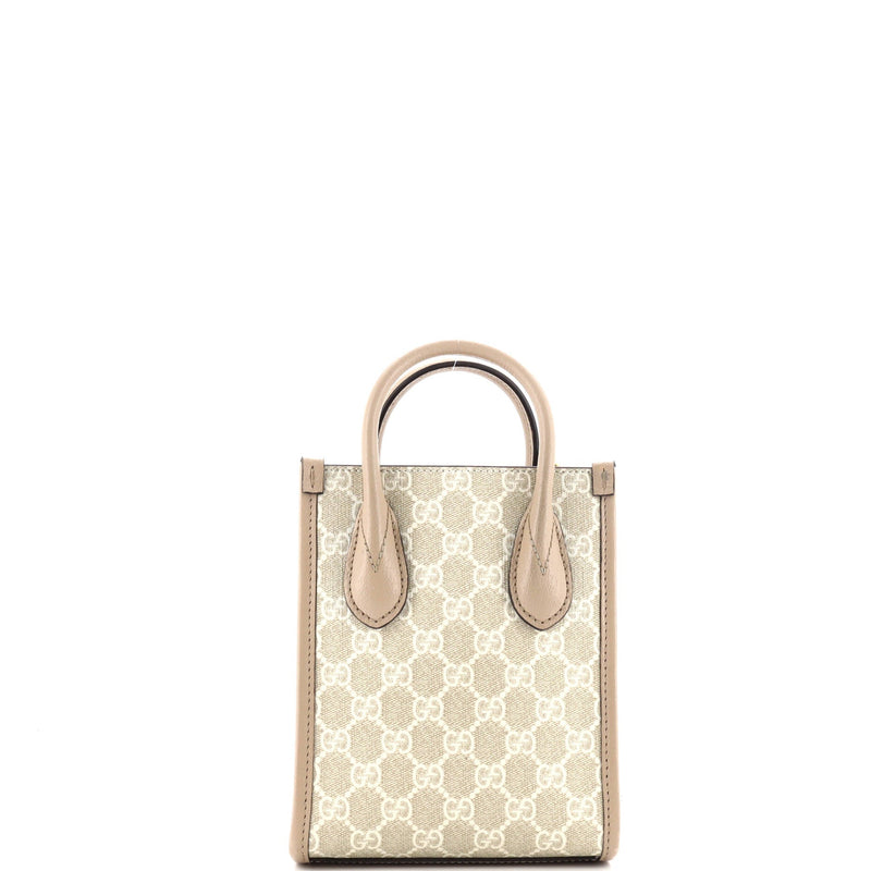 Interlocking G Patch Tote Gg Coated