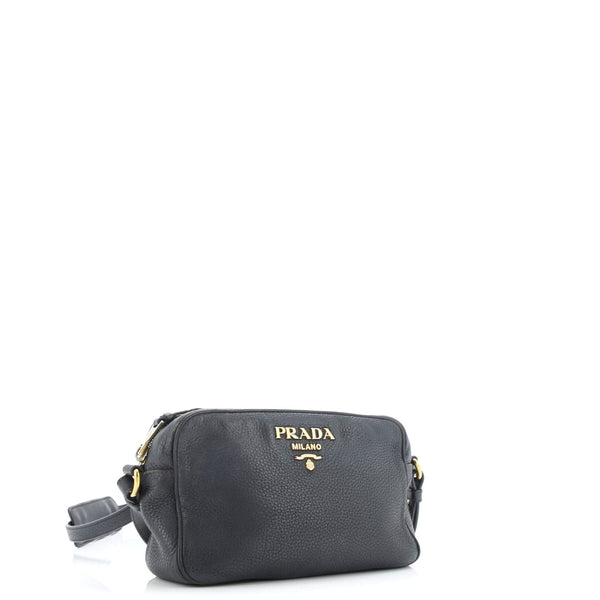 Dual Strap Camera Bag Vitello Daino