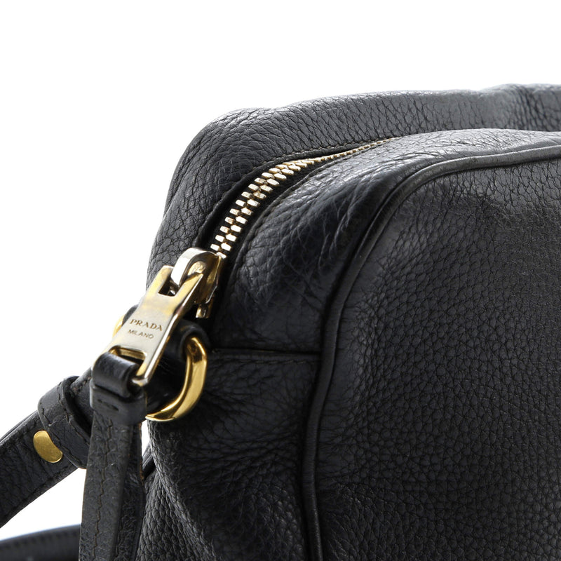 Dual Strap Camera Bag Vitello Daino