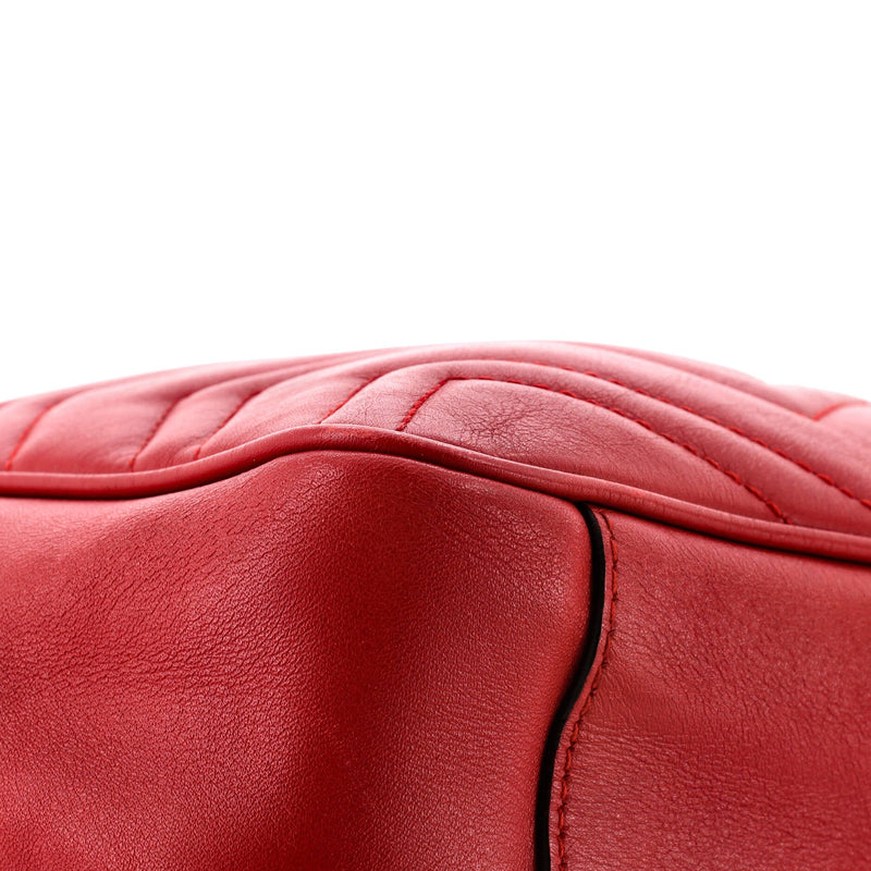 Gg Marmont Chain Tote Matelasse Leather