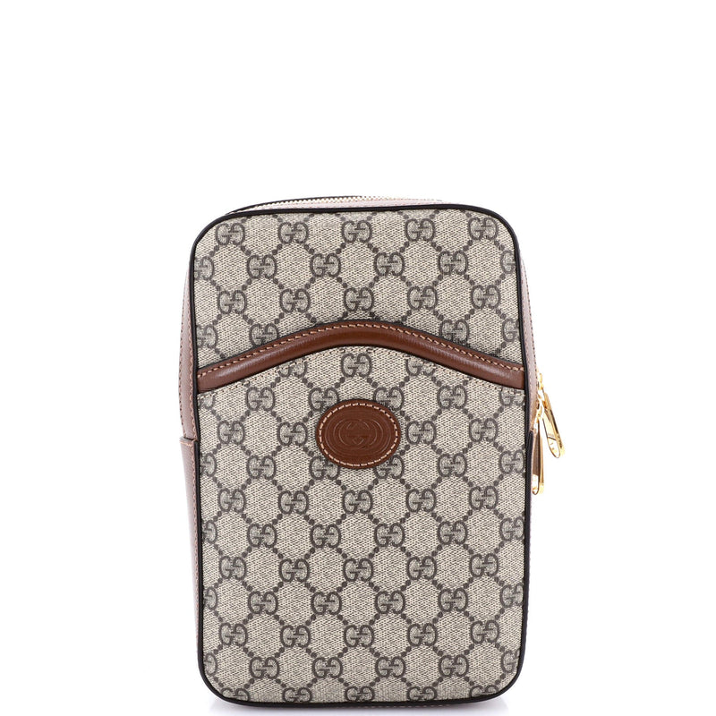 Interlocking G Patch Sling Bag Gg Coated
