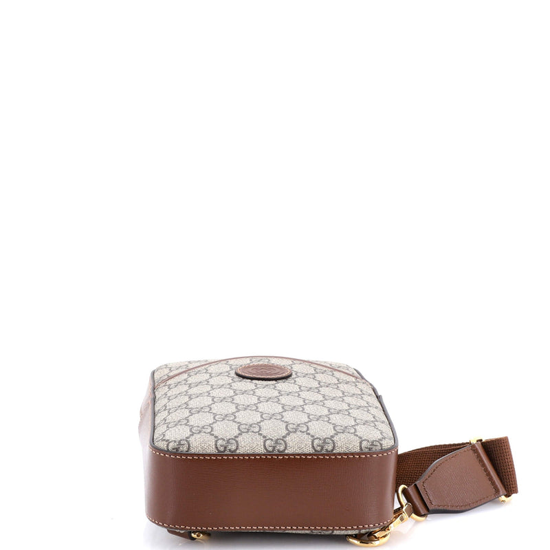 Interlocking G Patch Sling Bag Gg Coated