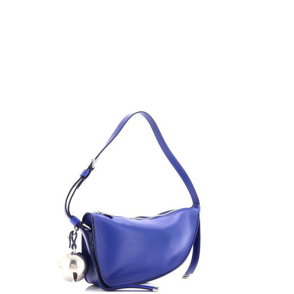 Shield Sling Shoulder Bag Leather Mini