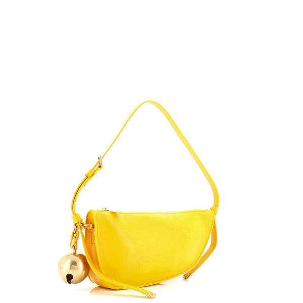 Shield Sling Shoulder Bag Leather Mini