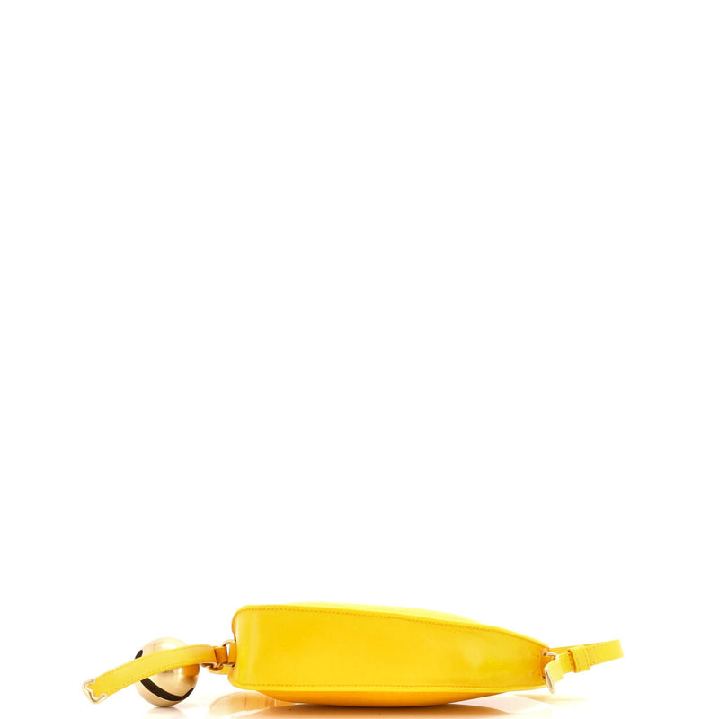 Shield Sling Shoulder Bag Leather Mini