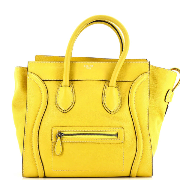 Luggage Bag Grainy Leather Mini