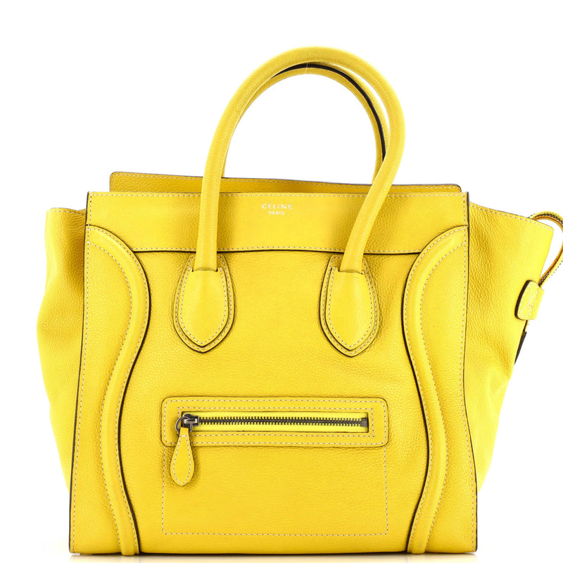 Luggage Bag Grainy Leather Mini