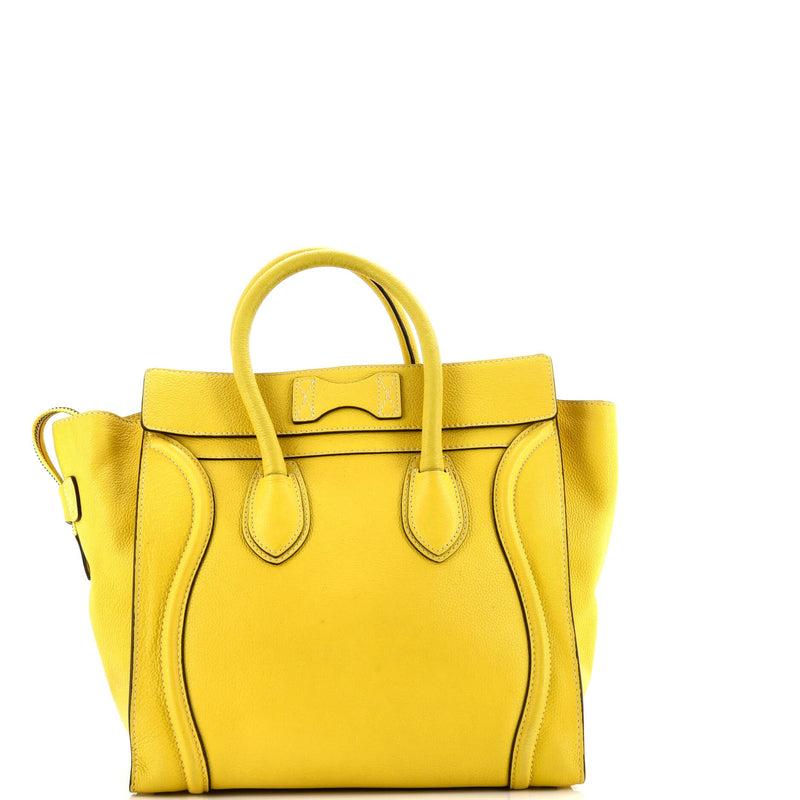 Luggage Bag Grainy Leather Mini