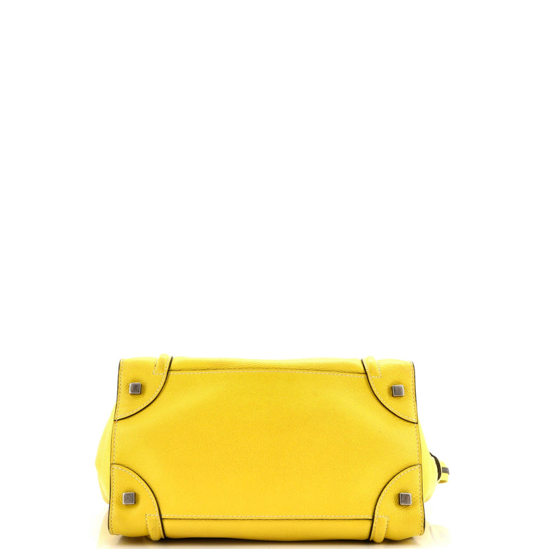 Luggage Bag Grainy Leather Mini