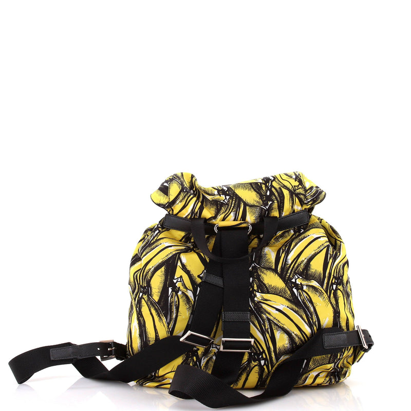 Double Front Pocket Backpack Printed