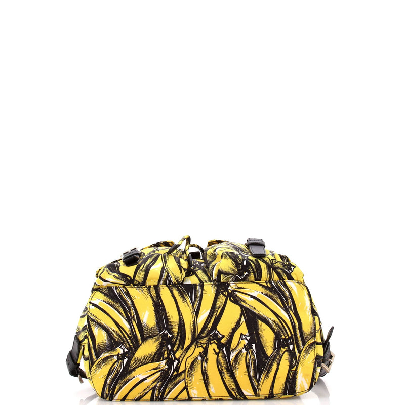 Double Front Pocket Backpack Printed