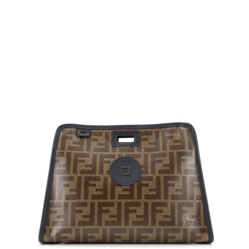 Peekaboo Defender Zucca Coated Canvas
