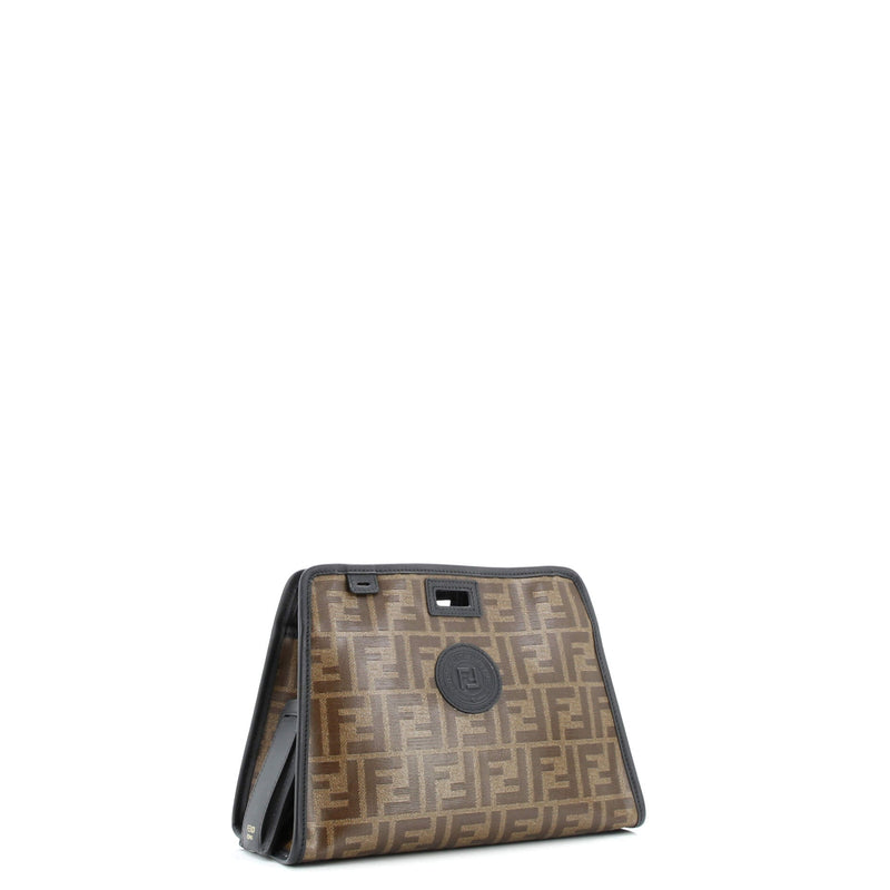 Peekaboo Defender Zucca Coated Canvas