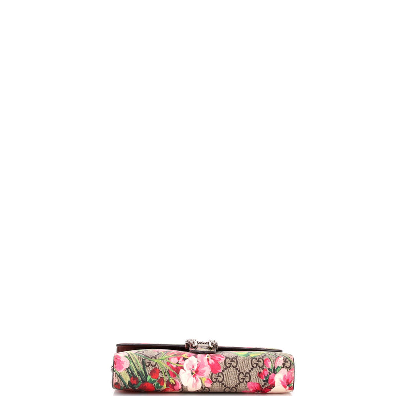 Dionysus Chain Wallet Blooms Print Gg