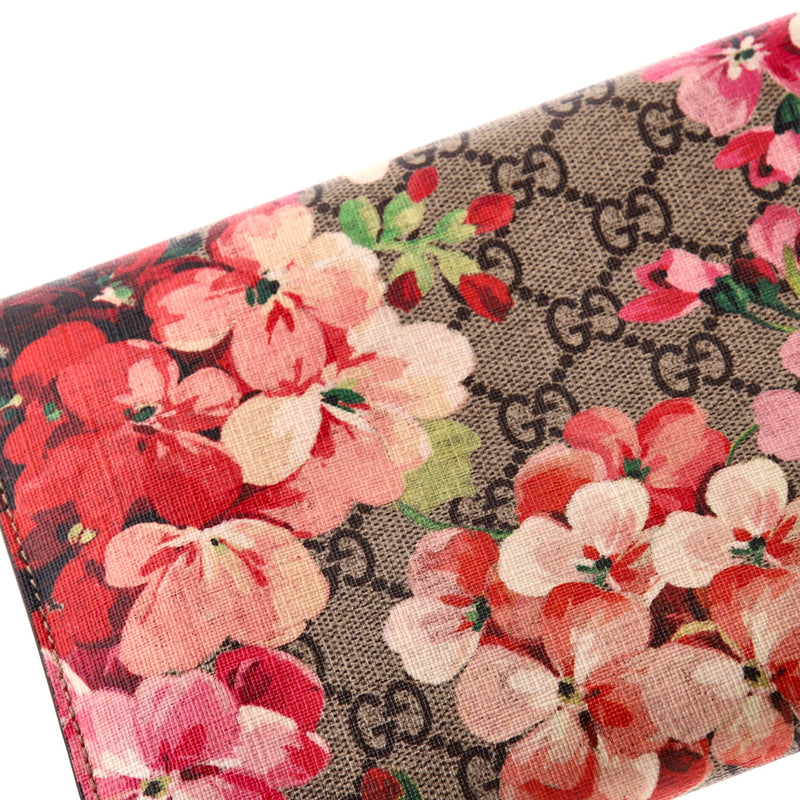 Dionysus Chain Wallet Blooms Print Gg