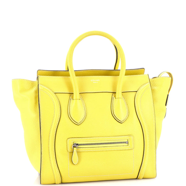 Luggage Bag Grainy Leather Mini