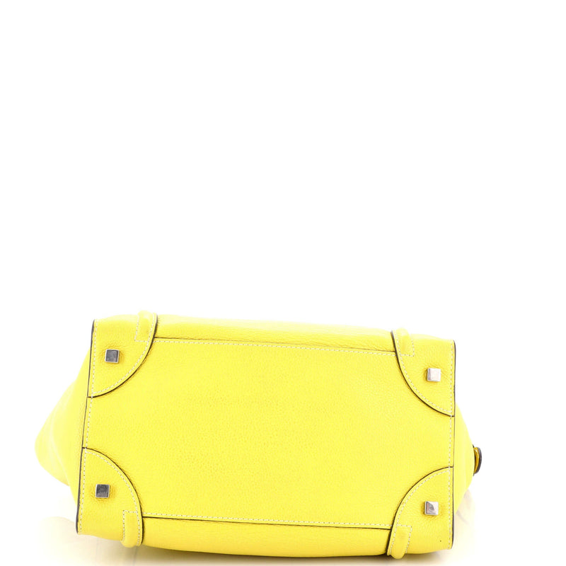 Luggage Bag Grainy Leather Mini