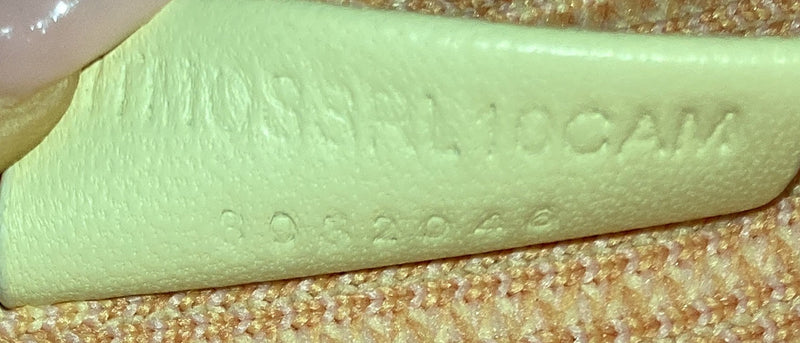 Peg Handle Bag Knit Check Fabric Medium