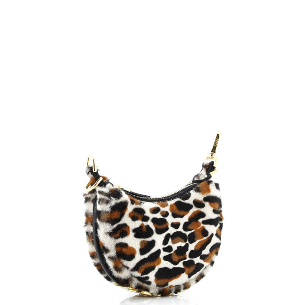 Fendigraphy Bag Printed Pony Hair Nano