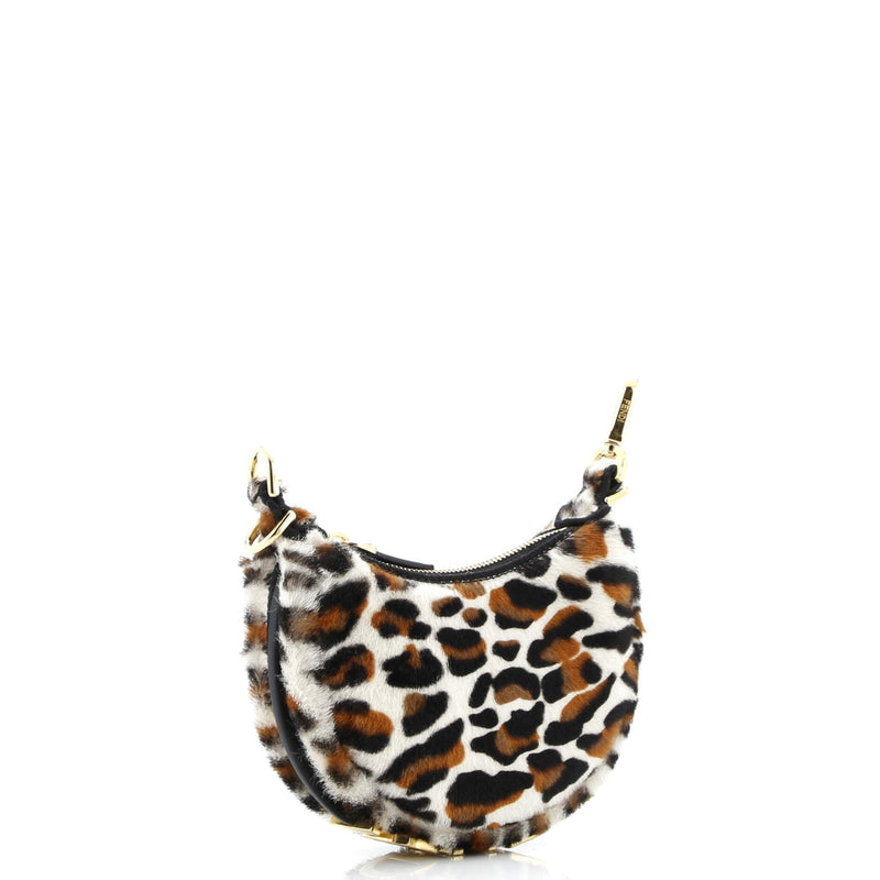 Fendigraphy Bag Printed Pony Hair Nano