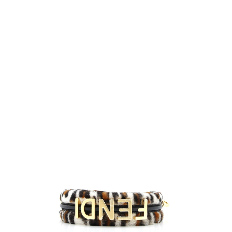 Fendigraphy Bag Printed Pony Hair Nano
