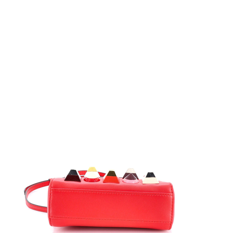 Peekaboo Bag Studded Leather Micro