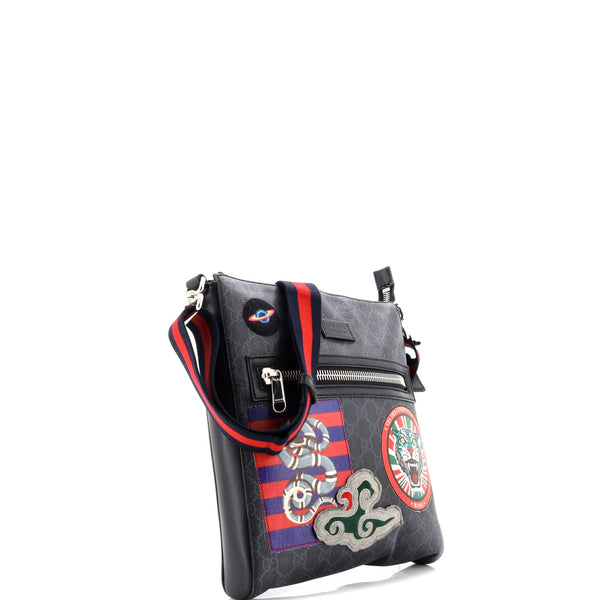 Night Courrier Zip Messenger Gg Coated