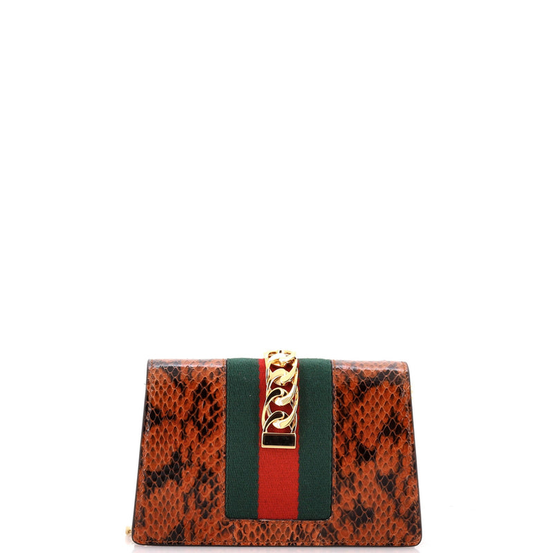 Sylvie Chain Shoulder Bag Embroidered