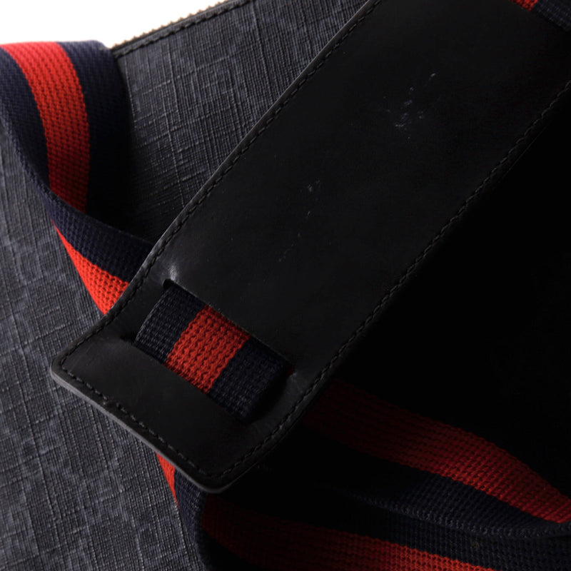 Web Strap Front Zip Messenger Bag Gg