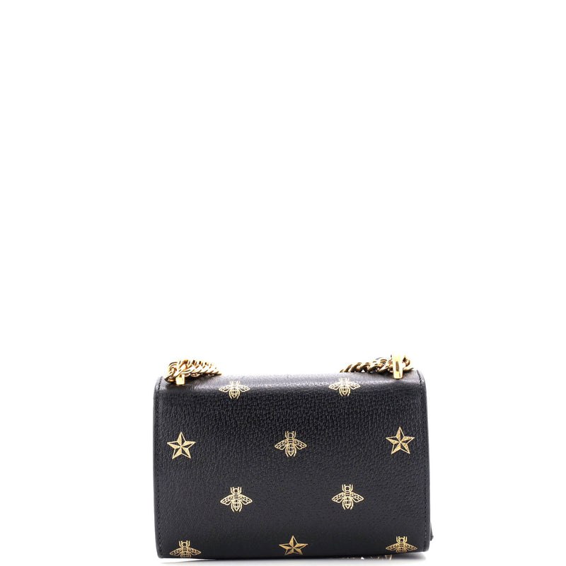 Padlock Shoulder Bag Printed Leather