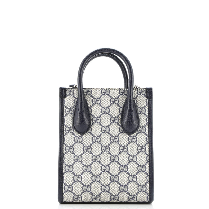 Interlocking G Patch Tote Gg Coated
