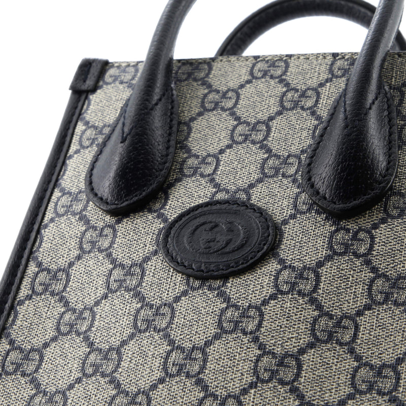 Interlocking G Patch Tote Gg Coated