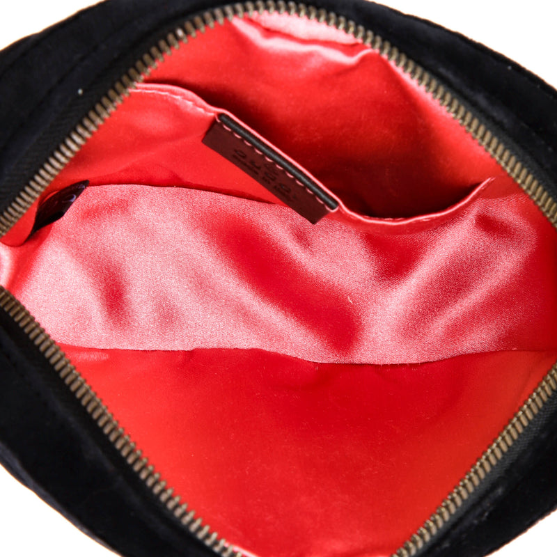 Gg Marmont Belt Bag Matelasse Velvet