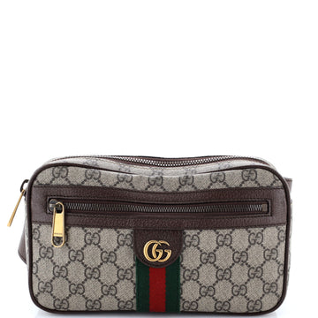 Ophidia Belt Bag Gg Coated Canvas Medium