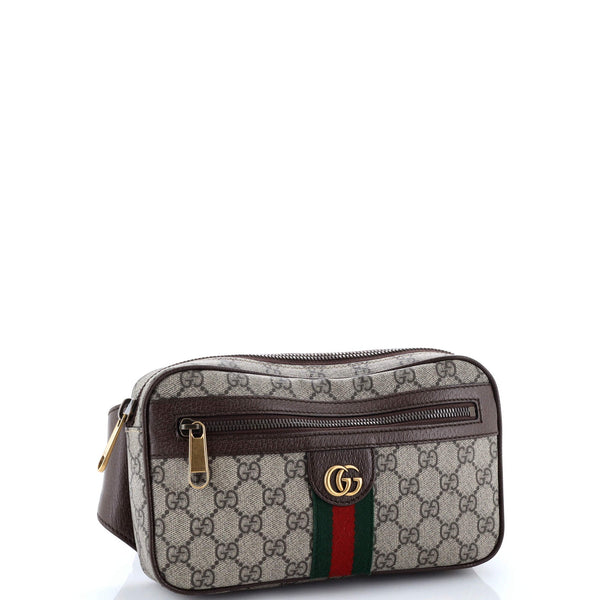 Ophidia Belt Bag Gg Coated Canvas Medium