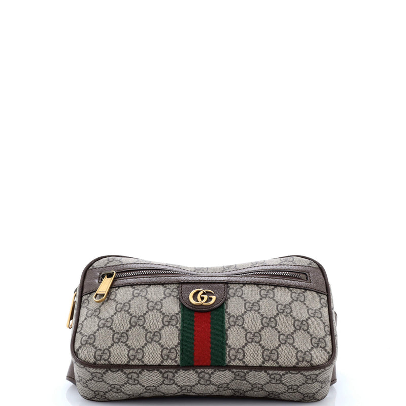 Ophidia Belt Bag Gg Coated Canvas Medium