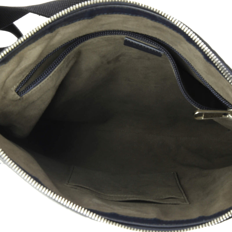 Signature Zip Messenger Bag Guccissima