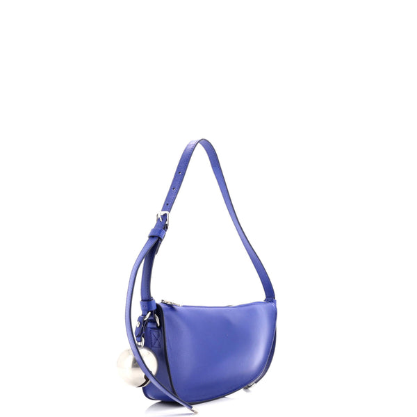 Shield Sling Shoulder Bag Leather Mini