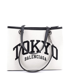 Cities Duty Free Tote Printed Canvas