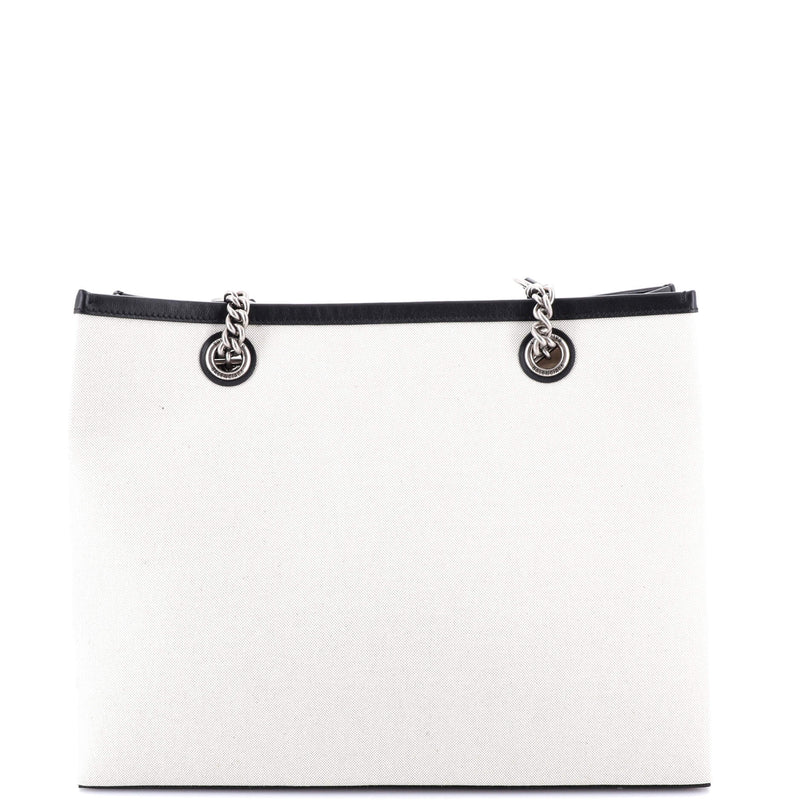 Cities Duty Free Tote Printed Canvas
