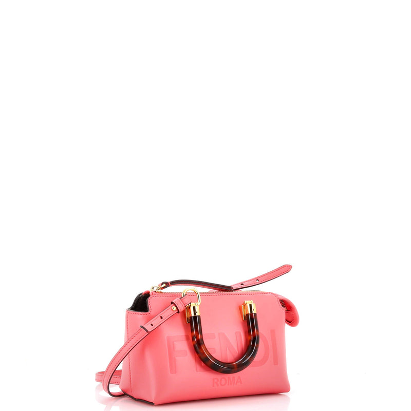 Logo By The Way Top Handle Bag Embossed