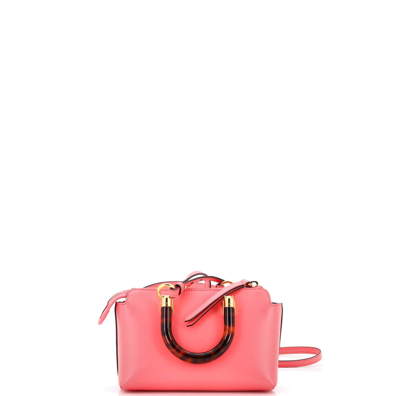 Logo By The Way Top Handle Bag Embossed