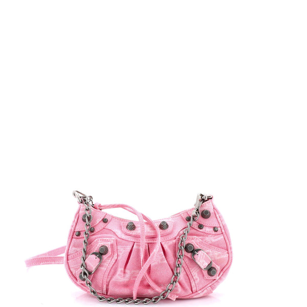 Le Cagole Giant Studs Shoulder Bag Bb