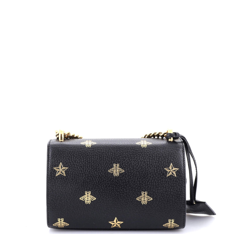Padlock Shoulder Bag Printed Leather
